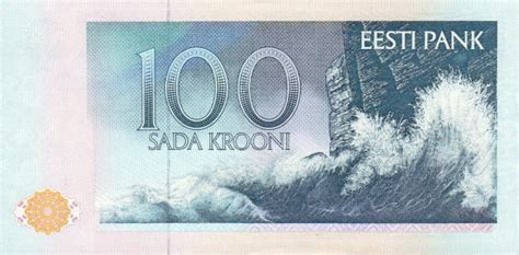 Estonia 100 Krooni 1991 1992 Eesti Pank Foreign Currency