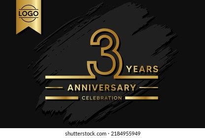 31 Year Anniversary Celebration Template Design Stock Vector Royalty