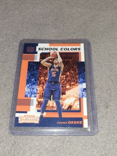 2019 20 Panini Contenders Draft School Colors 30 Chuma Okeke Magic