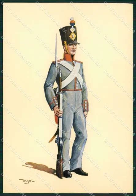 Gdf Guardia Di Finanza Militari Degai Uniforme Fg Cartolina Kf Eur