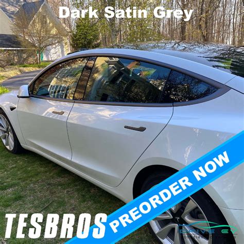 Tesla Model 3 Complete Chrome Delete Kit Drive Ev