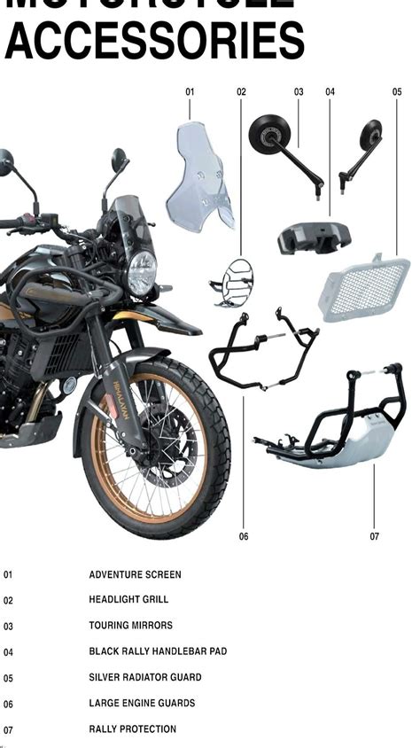 RE Himalayan 450 Accessories Price Reveal - MotoMotar