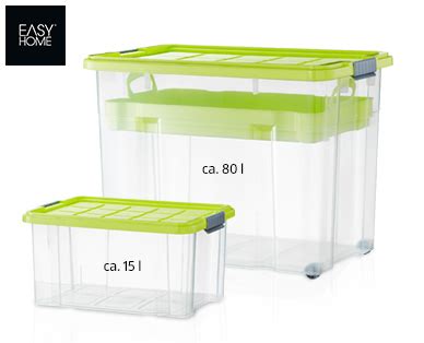 Easy Home R Maxi Stapelboxen Set Tlg Aldi S D Deutschland