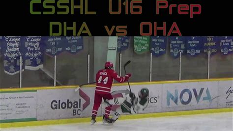 Csshl U Prep Hits Dha Vs Oha Youtube