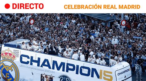 Real Madrid El Campe N De La Champions League Celebra La Decimoquinta