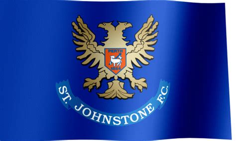 St Johnstone FC Fan Flag (GIF) - All Waving Flags