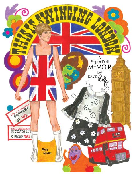 This Is Swinging London Souvenir Booklet For Paper Doll Convention