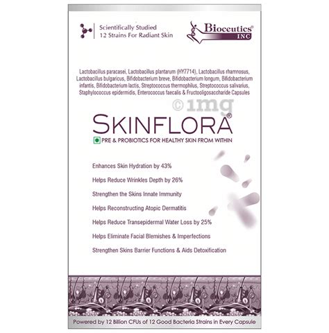 Skinflora Capsule: Buy strip of 10.0 capsules at best price in India | 1mg