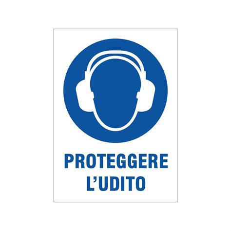 Cartello Obbligo Proteggere L Udito SEG E615601