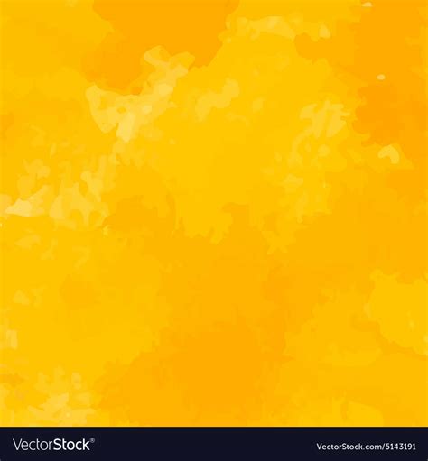 Yellow Watercolor Background Royalty Free Vector Image