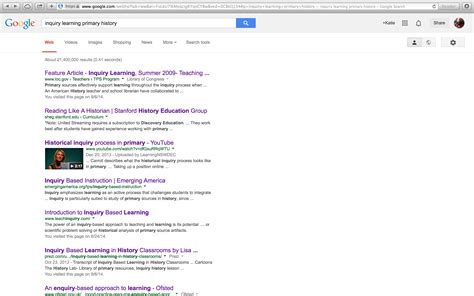 Google Search – My Inquiry Learning Journey