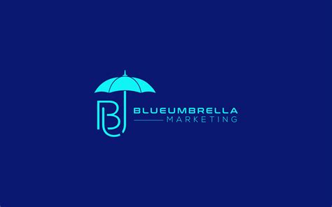 Blue Umbrella Logo on Behance