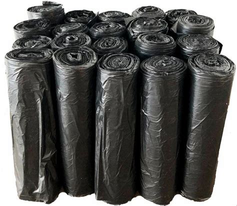 JUMBO Plain Black Garbage Bag Roll at Rs 60.50/roll | Disposable Bag in ...