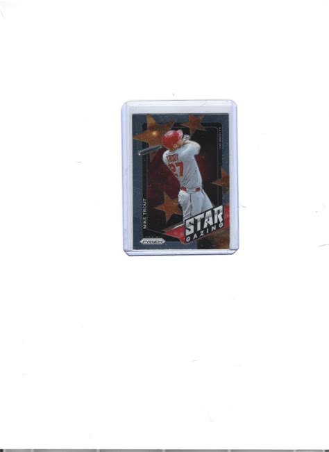 2021 PANINI PRIZM STAR GAZING SG 1 MIKE TROUT Sports Memorabilia