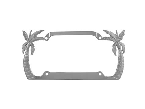 Bully Chrome License Plate Frame Bul Wl104 C Realtruck