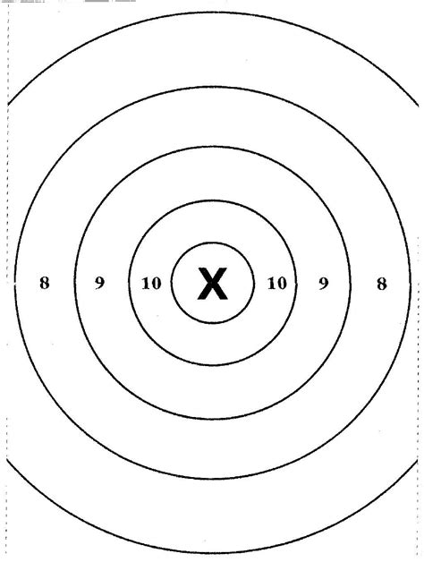 Airgun Targets Printable