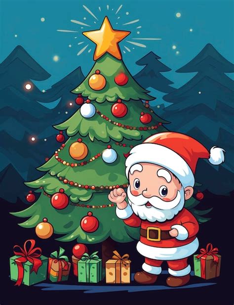 Premium AI Image | santa claus at christmas