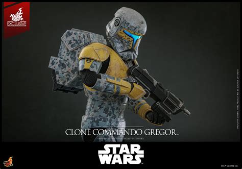 Star Wars Hot Toys Clone Commander Gregor Figure The Toyark News