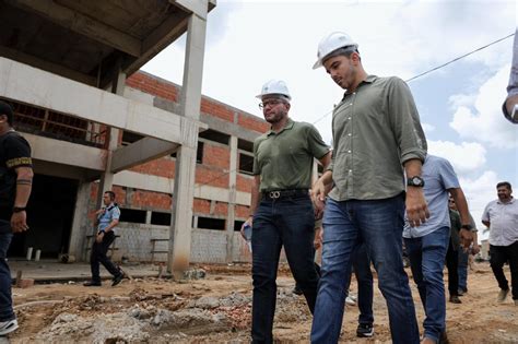 Prestes A Entrar Na Segunda Fase Constru O Da Nova Maternidade Recebe