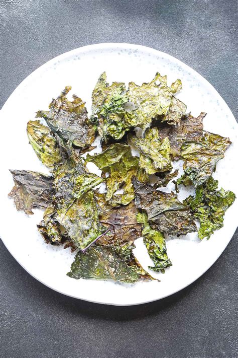 Simple and Crispy Baked Kale Chips Recipe