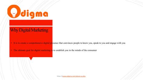 Ppt Odigma Digital Marketing Firm In Bangalore Powerpoint