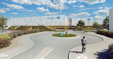 conception et réalisation du Centre commercial Carrefour Scionzier