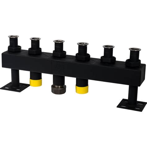 Стальной распределительный коллектор STOUT SDG-0016 3 отопительных ...