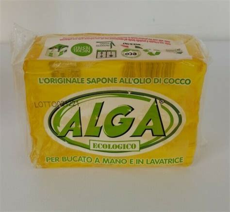 Alga Sapone Ecologico Molle All Olio Di Cocco Per Bucato A Mano E