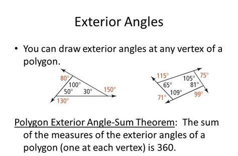 Exterior Angle Theorem Worksheet Kuta