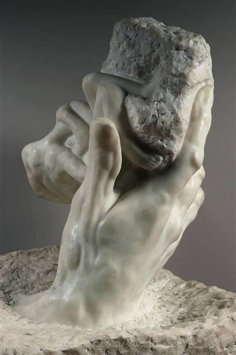 Auguste Rodin Ogist Roden The Hand Of God Scultura Arte Rodin