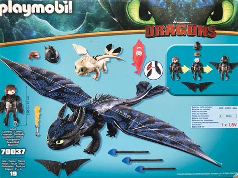 Playmobil Hipo Y Chimuelo Con Bebe Dragon Como Entrenar Env O Gratis