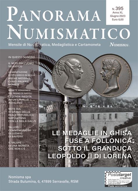 Panorama Numismatico N 395 Giugno 2023 Nomisma Spa