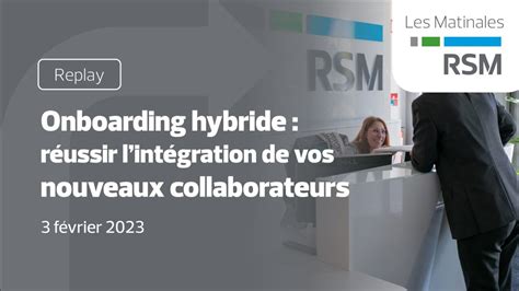 Onboarding Hybride Comment R Ussir L Int Gration De Vos Nouveaux