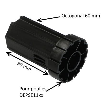 Embout Octogonal Mm Pour Poulie Depse Xx Euromatik