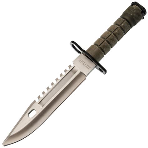 Нож для выживания Штык - купить боевой нож с пилой на обухе в Москве