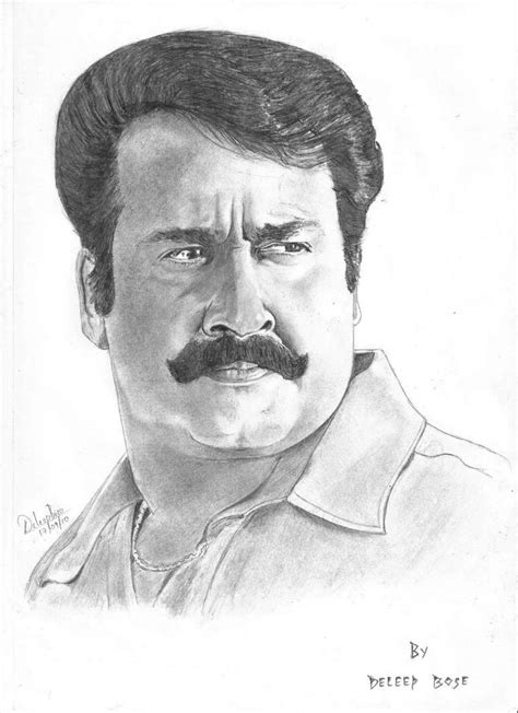 Mohanlal Pencil Drawing Hd Images - pencildrawing2019