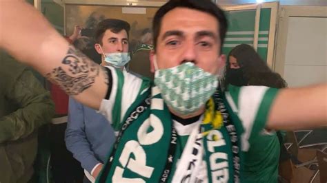 Festa dos adeptos do Sporting em Famalicão YouTube