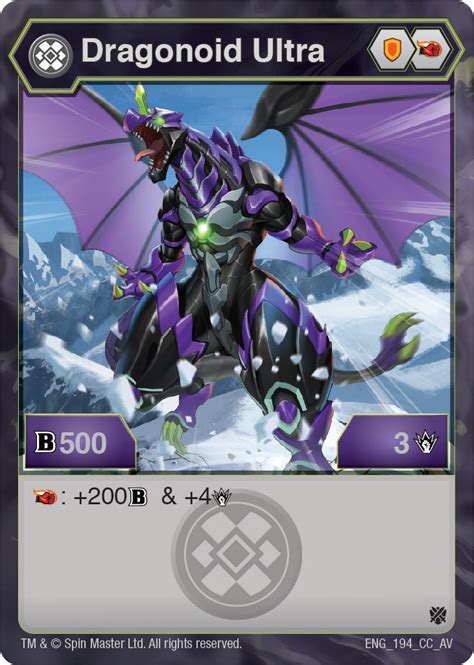 Darkus Dragonoid Ultra (Armored Elite) - The Bakugan Wiki