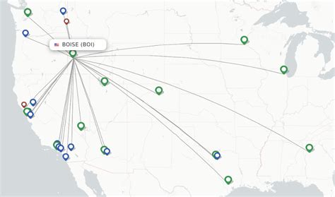 Direct Non Stop Flights From Boise To Reno Schedules Flightsfrom