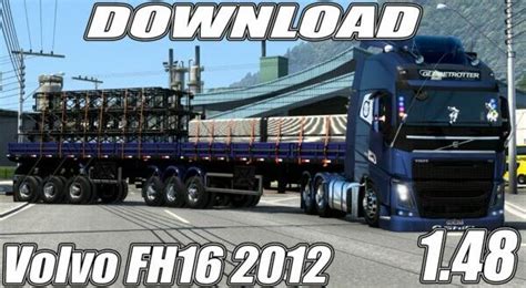 Caminh O Volvo Fh Qualificado Mod Ets Dalenha Mods