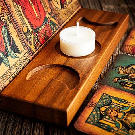 Curawood Tarot Card Holder Stand Display Your Daily Affirmation Cards