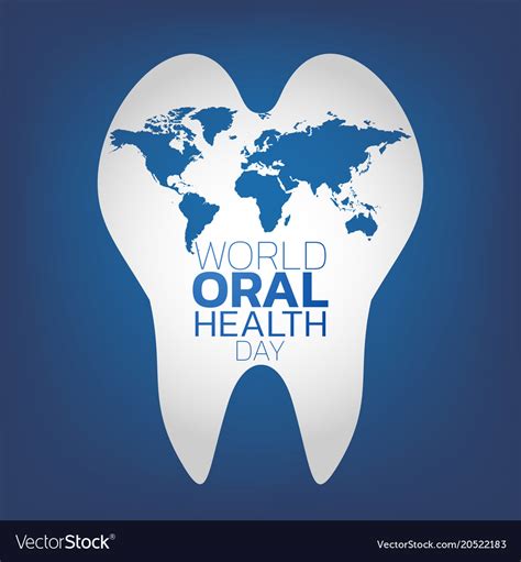 World Oral Health Day Logo Icon Design Vector Illustration Health Vision