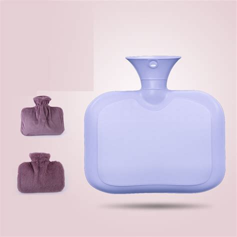T Type PVC Hot Water Bottle Buy Long Plush Hot Water Bottle Pillow Bag In Hand Hot Water