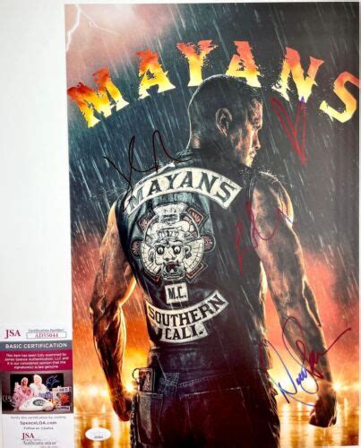 Original Autographed Entertainment Memorabilia On Twitter Mayans M C