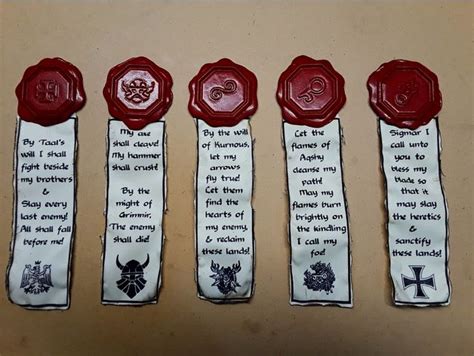 Purity Seals Based On Vermintide Ii By Rumple Thingiverse Warhammer