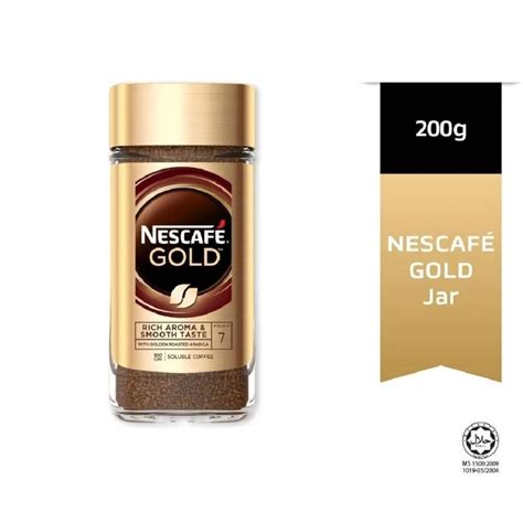 Nescafe Gold Rich Smooth Pure Soluble Coffee G Shopee Malaysia