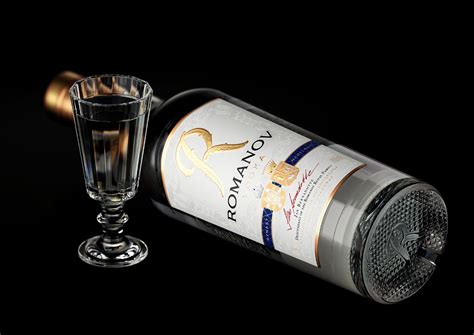 ROMANOV Vodka. Redesign, 2021 :: Behance
