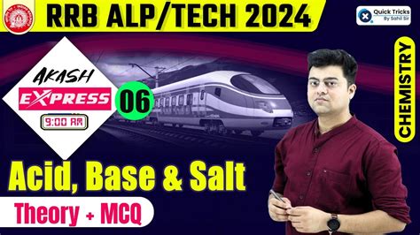 Harish Express For Rrb Alp Tech Acid Base Salt Theory Mcq