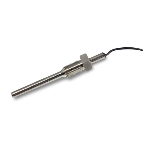 Bsp Npt Metric Screw Mounting Pt Rtd Temperature Sensor With Thread