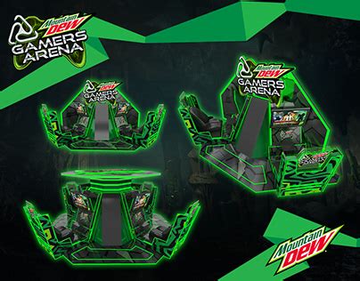 Mountain Dew Gamers Arena Behance